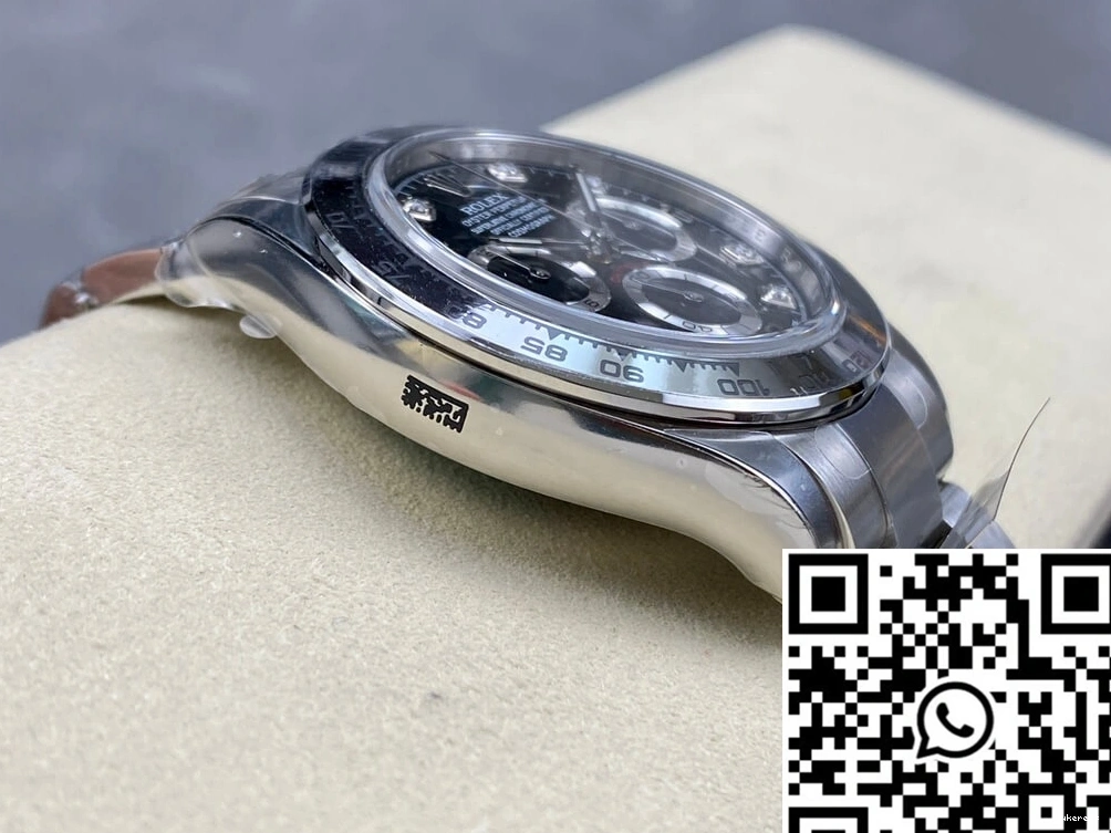 Clean Daytona M116509-0055 Factory Dial Cosmograph Black Rolex 0505
